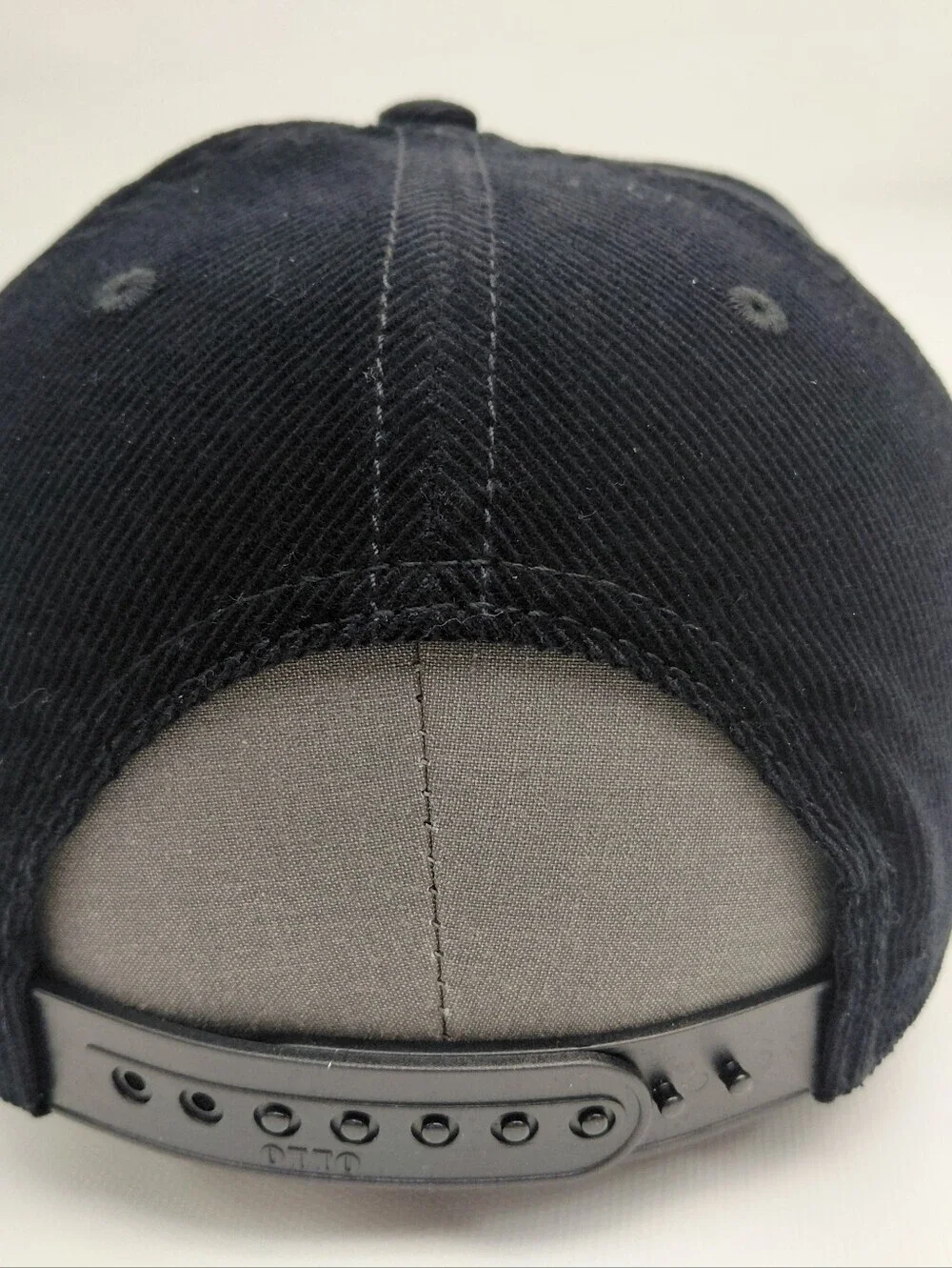 Marlboro Formula One Racing Corduroy Embroidered Snapback Cap Black